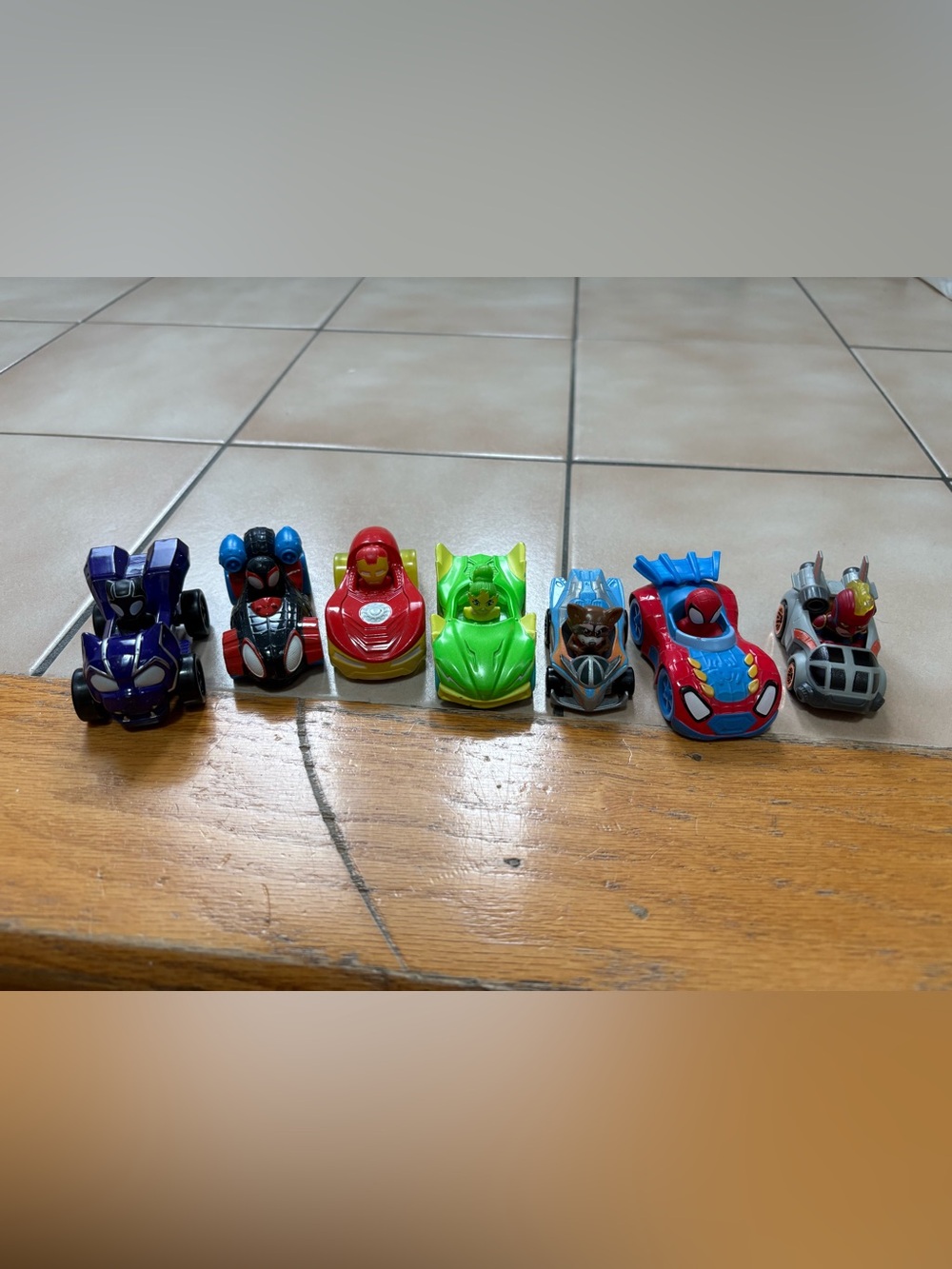 Marvel Mini Cars Spidey and His Amazing Friends Mini Vehicles Set of 8